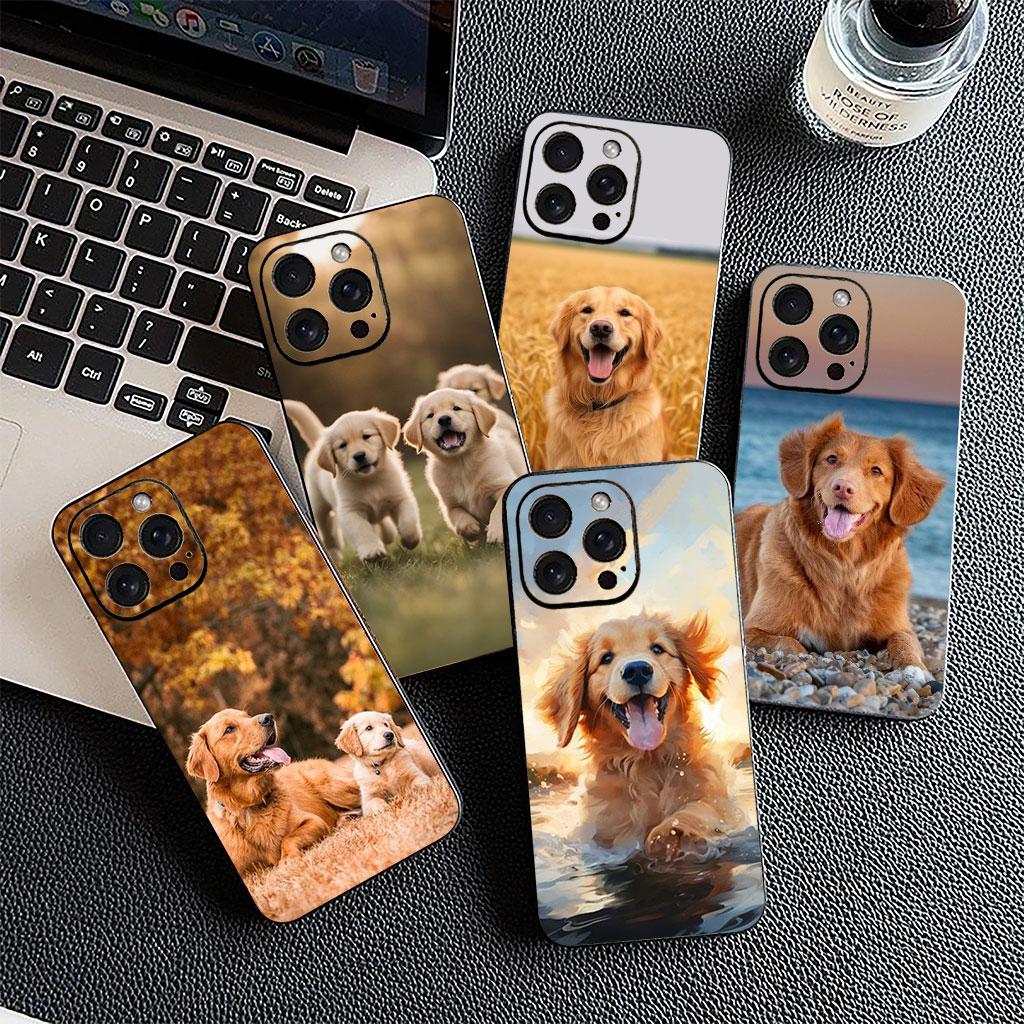 Cover for Huawei Mate 20 P30 P20 Lite Pro Y7 Y6P Y7A 2019 Nova 5T 3I Casing Phone Case Golden Retriever Dog