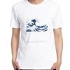 The Great Wave Off Kanagawa T Shirt For Men Oversized Short Sleeve TShirts Summer Cotton New Shirts And TShirts Mens Clothes