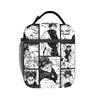 Choso Insulated Lunch Bags Portable Jujutsus Kaisens Anime Meal Container Thermal Bag Lunch Box Tote Food Storage Bags