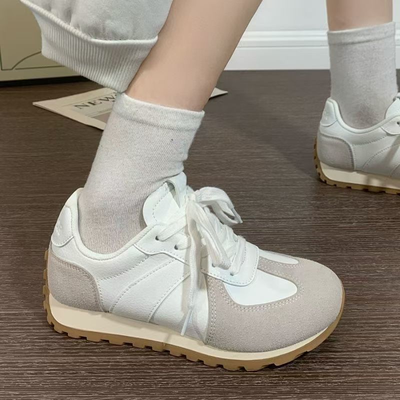 

Retro women s new tire sole autumn versatile little white shoes sports sneakers board shoes women 40