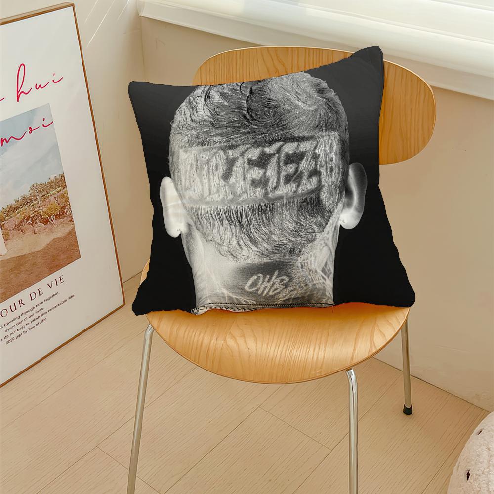 Singer C-Chris B-Brown 1111 Hudební povlak na polštář Povlak na polštář Dekorace Místnost Domov Pohovka obývací Kancelář Auto Severská jednoduchost