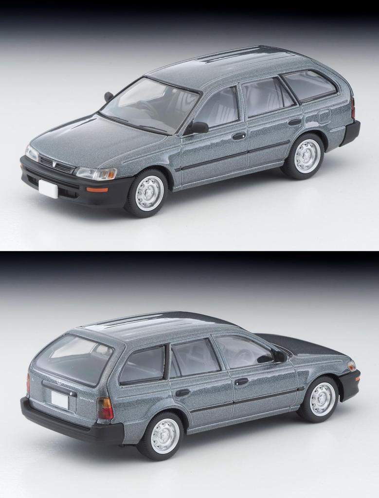 TOMYTEC Tomica Limited Vintage Neo LV-N334a Toyota Sprinter Wagon L Gray 1995 Model (Assembled)