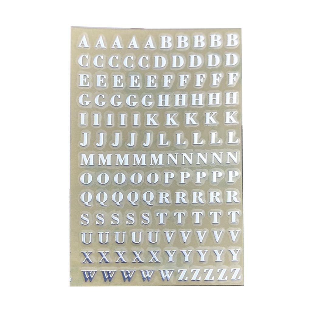 Small Epoxy Alphabet Lower for Case Letters Stickers for Kids Art Craft DIY Deco