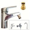 3-in-1 Copper Faucet Adapter Set Garden Quick Connect Hose Connector