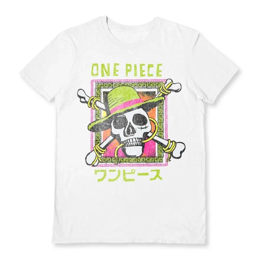 

One Piece Live Action (Green Hat) White Unisex T-Shirt Gildan 2XL