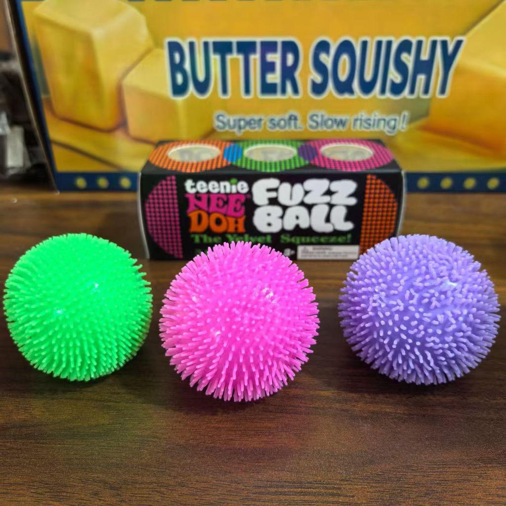 Needoh Squeeze Toy: Maltose Jellyfish with Wiggle Tentacles and Slow-Rebound Ice Cube