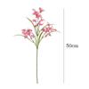 1pcs Multi-functional 50cm Artificial Orchid Flower Branches Simulation Flowers Wedding Arrangement