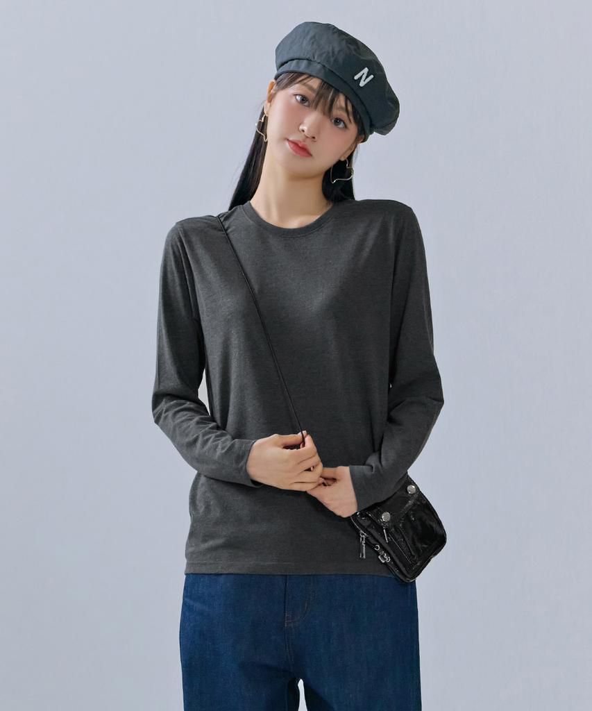 CHASECULT Unisex Basic Daily Long Sleeve T-Shirt-Cezu5101B0L