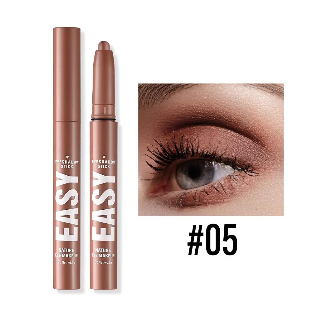 Nuovi Stick Ombretto Shimmer Opaco Multicolore Sfumabili Lunga Durata Matite Ombretto Applicazioni Morbide per Look Audaci o Naturali