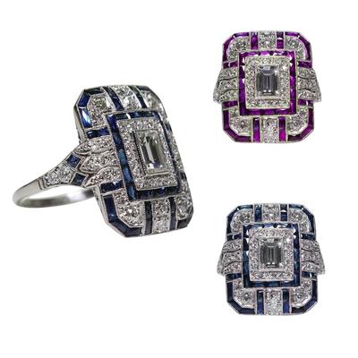 Rings Zircon Rings Ladies Gift Jewelry Girls Rings Wedding Rings