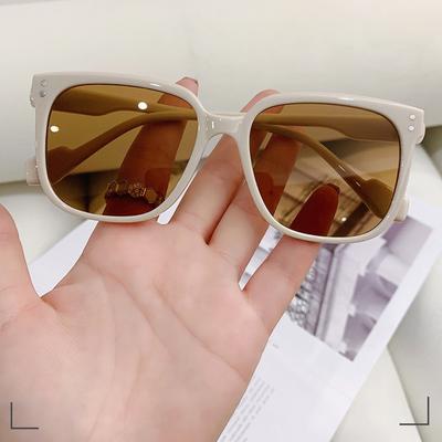 Men's Sunglasses New GM Korean Version Retro Men's and Women's Same Trend Retro Square Fashion Rice Nails Personalized Sunglasses