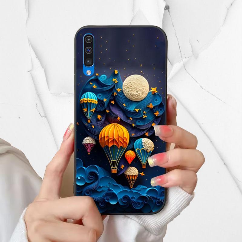For Samsung Galaxy A50 A50s Case Fashion Painting Soft Silicone Cover Phone Case For Samsung A50 A 30 50 S Galaxy A30s Fundas