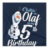 Frozen Childrens/Kids Chillin Like Olaf 5th Birthday Sweatshirt