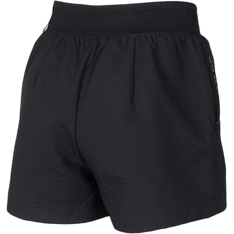 Nike Pantaloni scurți sport Tech Pack cu imprimeu logo și șnur pentru femei, negri 932112-010
