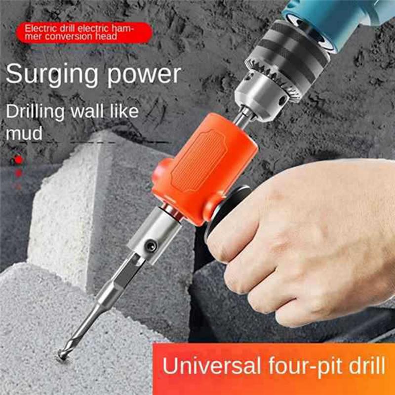 Premium-Electric Hammer Conversion Head Universal Electric Drill To Electric Hammer Power Tool Replacement Accessories Electric