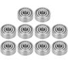 10PCS S624ZZ 4x13x5mm kuličková ložiska z nerezové oceli pro longboardy díly kolečkových bruslí