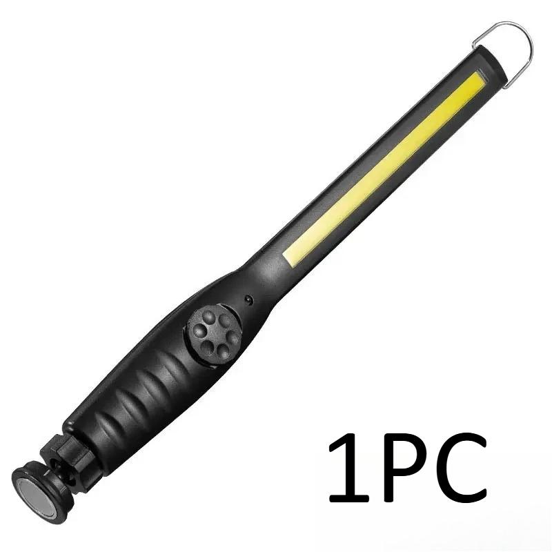 Portable Magnetic Inspection Light USB Rechargeable COB LED Work Lamp for Car Repair Home Camping Emergency Long Battery Life