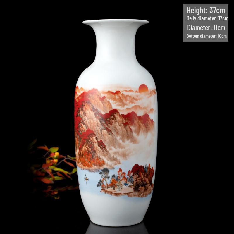 Jingdezhen Ceramic Vases - Chinese Home Decor for TV Cabinets & Shelves