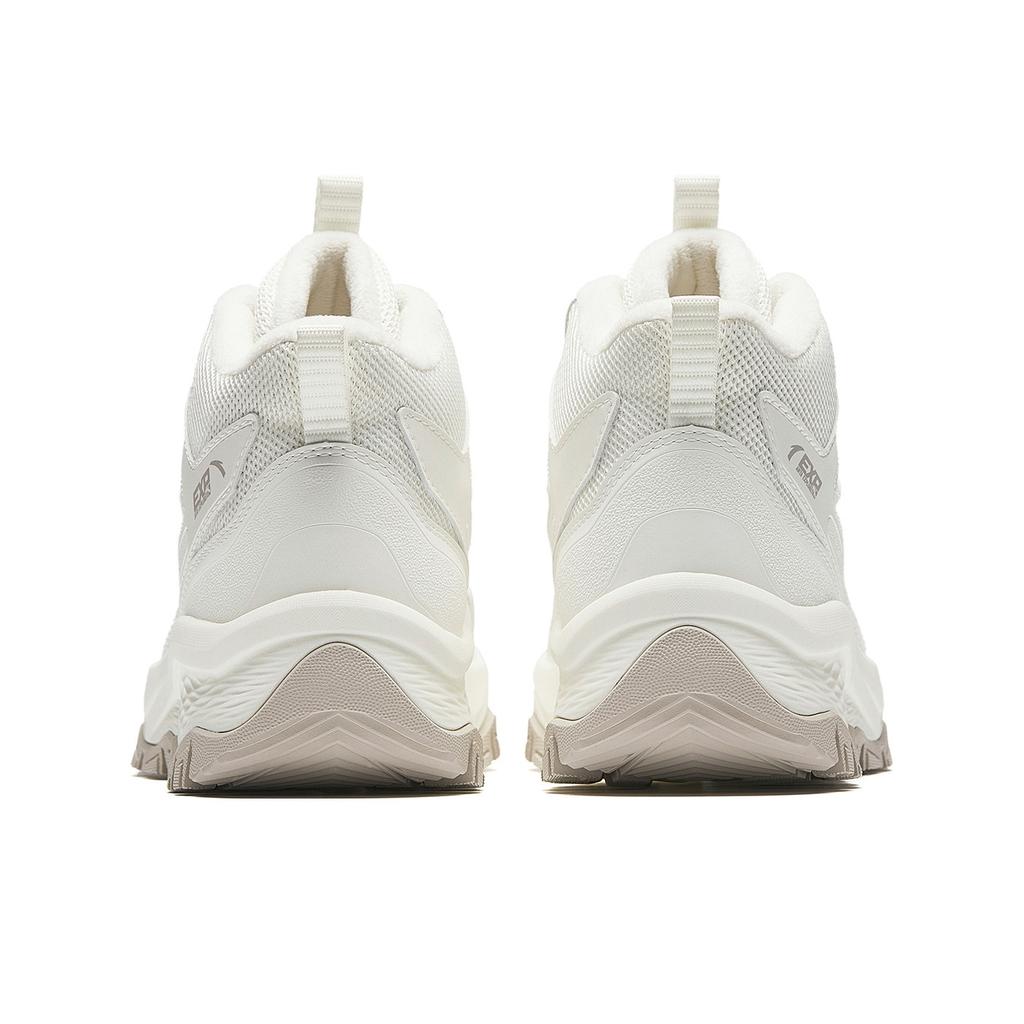 Anta Exploration SE High-Top Non-Slip Wear-Resistant Warm Sports Cotton Shoes Women Sneakers Ivory-White Soft-Mist-Gray 922548925-2