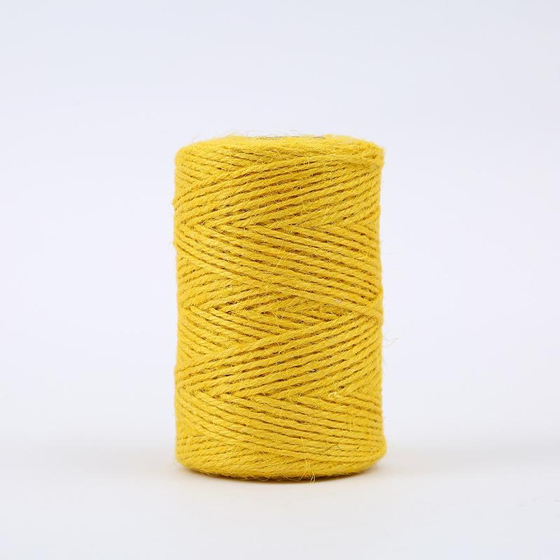 Color Cylindrical Hemp Rope Diy Hand-Woven Tapestry Decorative Wire, Photo Frame Decorative Material Rope Accessories