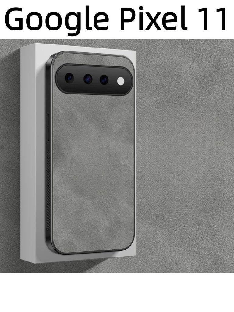 For Google Pixel 11 / Pro / Pro XL Case Frosted Soft Vintage Leather Anti Drop For Google Pixel 11 / Pro / Pro XL Back Cover
