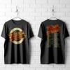 ZZ Top Tour USA 1990 T-shirt da Uomo Logo Vintage Band Rock Album Concerto Merch