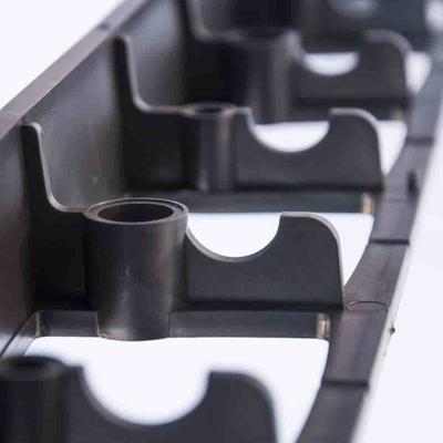 Flexible Garden Border - KLASEBO - 4.5 Cm X 100 Cm - Recycled PE/PP - Black - Resistant -50/+90°C