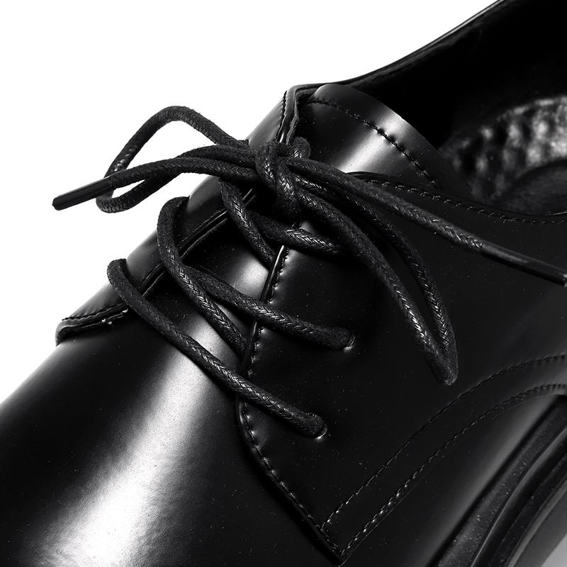 Leather Shoes For Man Genuine Leather Big Size Shoes High Quality Designer Formal Platform Casual Shoes Business