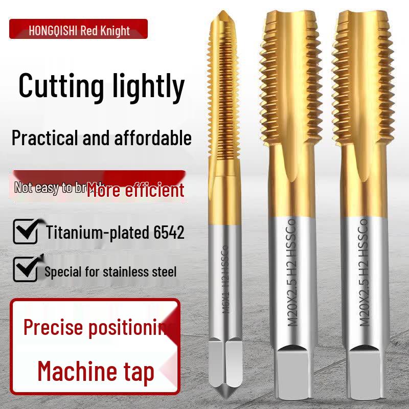 Red Knight Machine Taps for Stainless Steel
