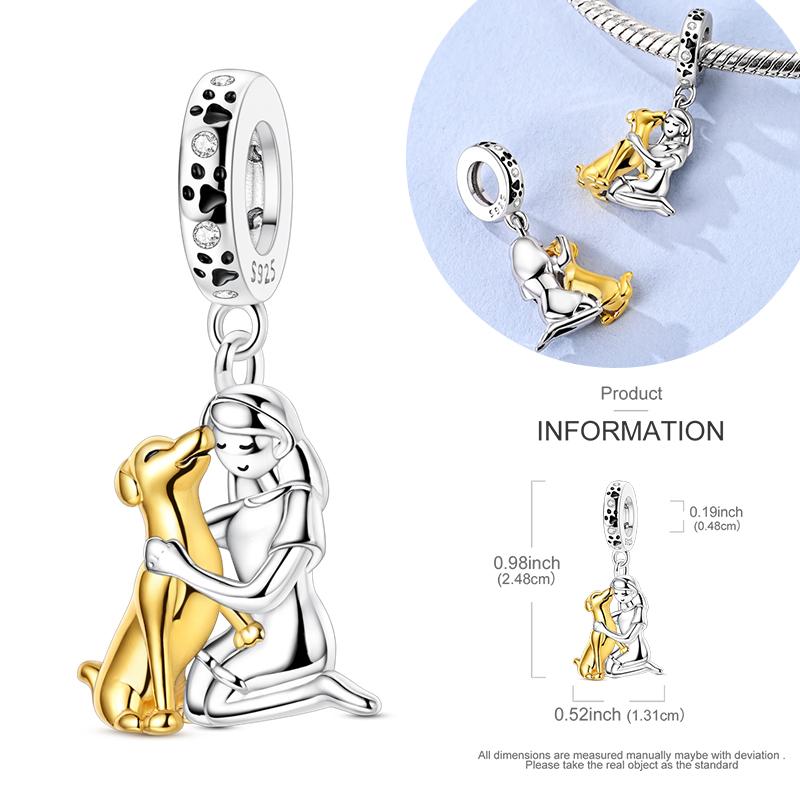 New Graffiti Butterfly Charm 925 Silver Glow Firefly Travel Love Heart Cat Clip Beads Fit Bracelet Necklace DIY Jewelry