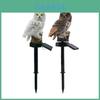 Solar Owl Garden Led Lights Waterproof Lawn Ornament Decoration