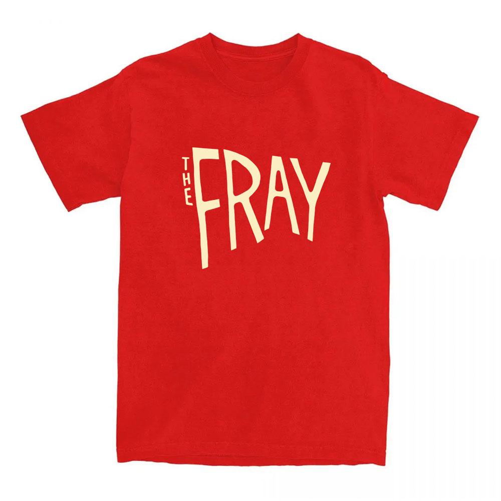 THE FRAY Pásmové Grafické Tričko s Krátkým Rukávem Bavlna Volné Pánské Tričko Unisex Streetwear Těžká Mentální Ležérní Pánské/Dámské Oblečení Tričko