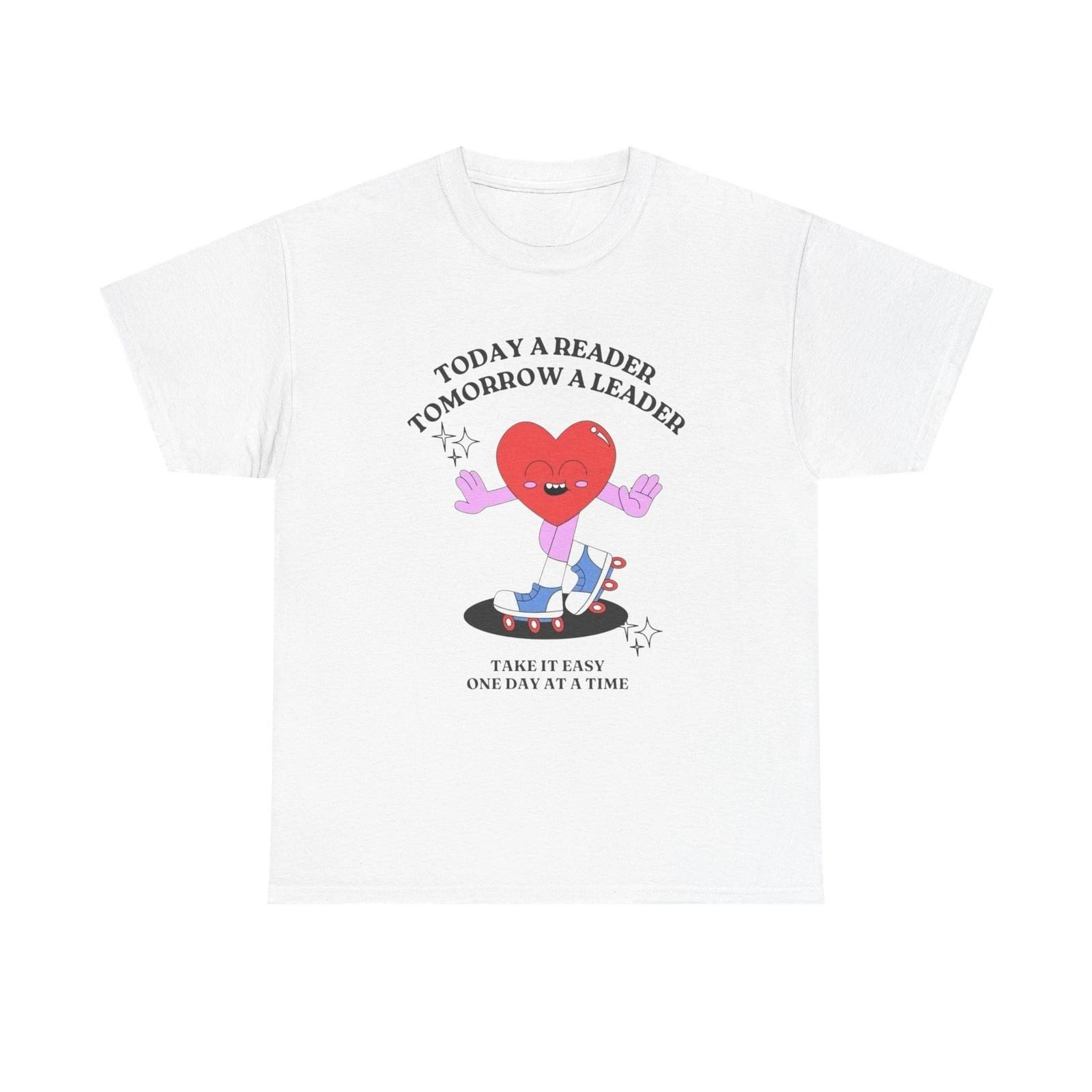

Tomorrow A Leader Graphic T Shirt Unisex Heavy Cotton Tee 4XL
