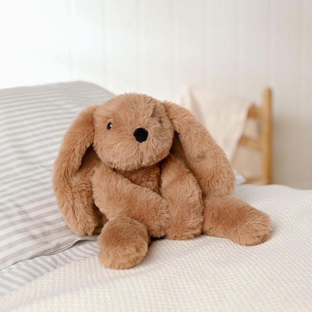 Cookie The Plush Long Leg Dark Brown Bunny 35 Cm