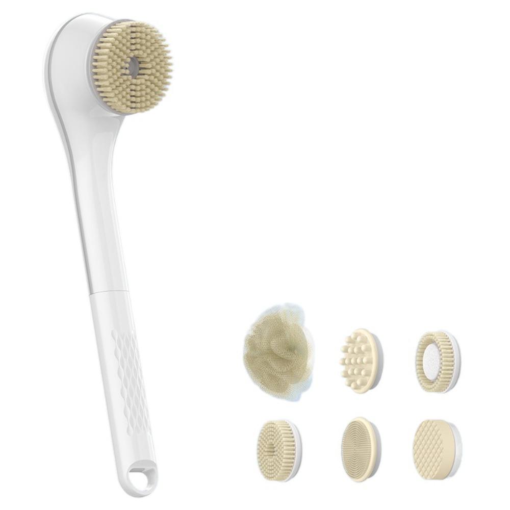 Rechargeable Back Scrub Waterproof Electric Shower Brush Electric Bath Brush  Skin Cleanser