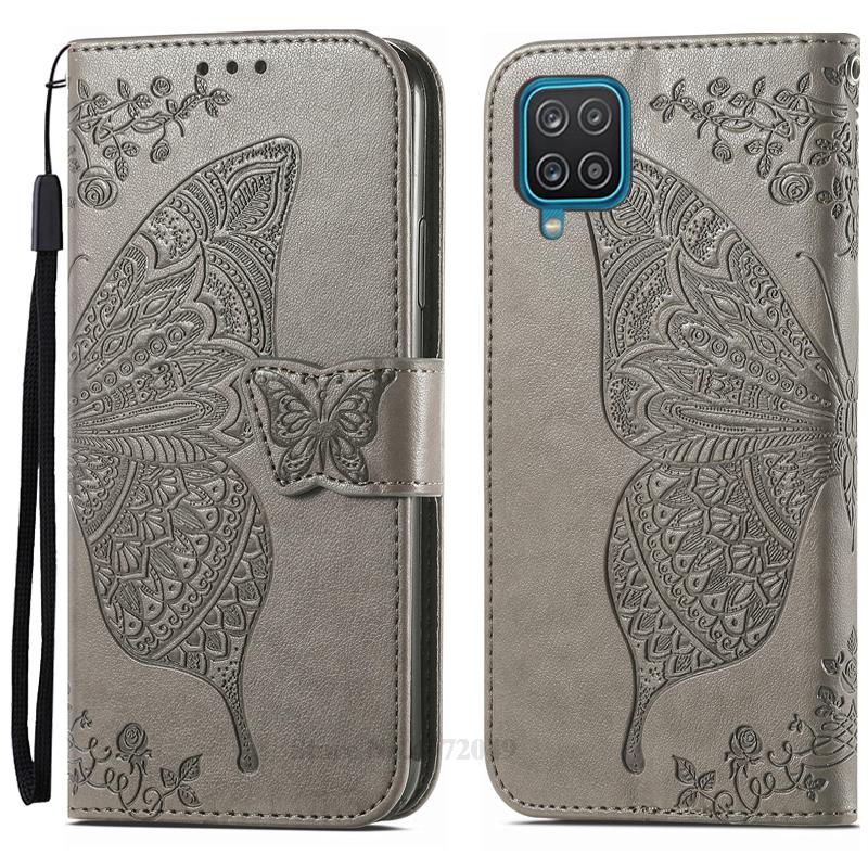 SamsungA12 Case For Samsung Galaxy A12 Wallet Leather Flip Phone Case For Samsung A12 A 12 Case Protective Cover Coque Fundas