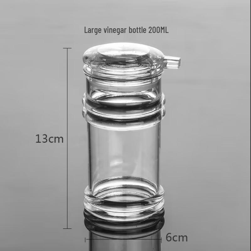 SIFAR Acrylic Seasoning Dispenser Bottle Set