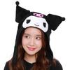 Sazac Kuromi Kigurumi One Size Fits Cap, All, SAN-1016