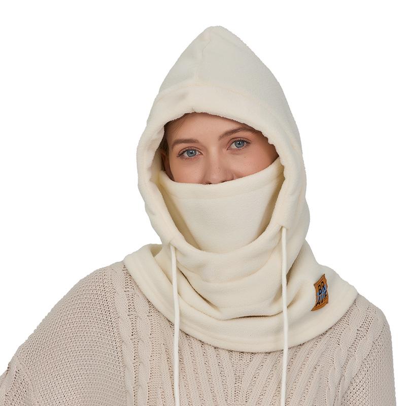 Winter Cycling Warm Hat & Windproof Neck Protector for Men and Women - Thickened Velvet Ski Mask