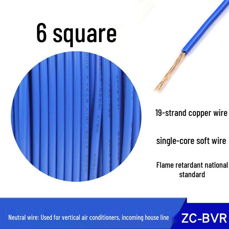 Zhujiang BVR 1.5 Sq Mm Soft Stranded Multi-Strand Copper Wire