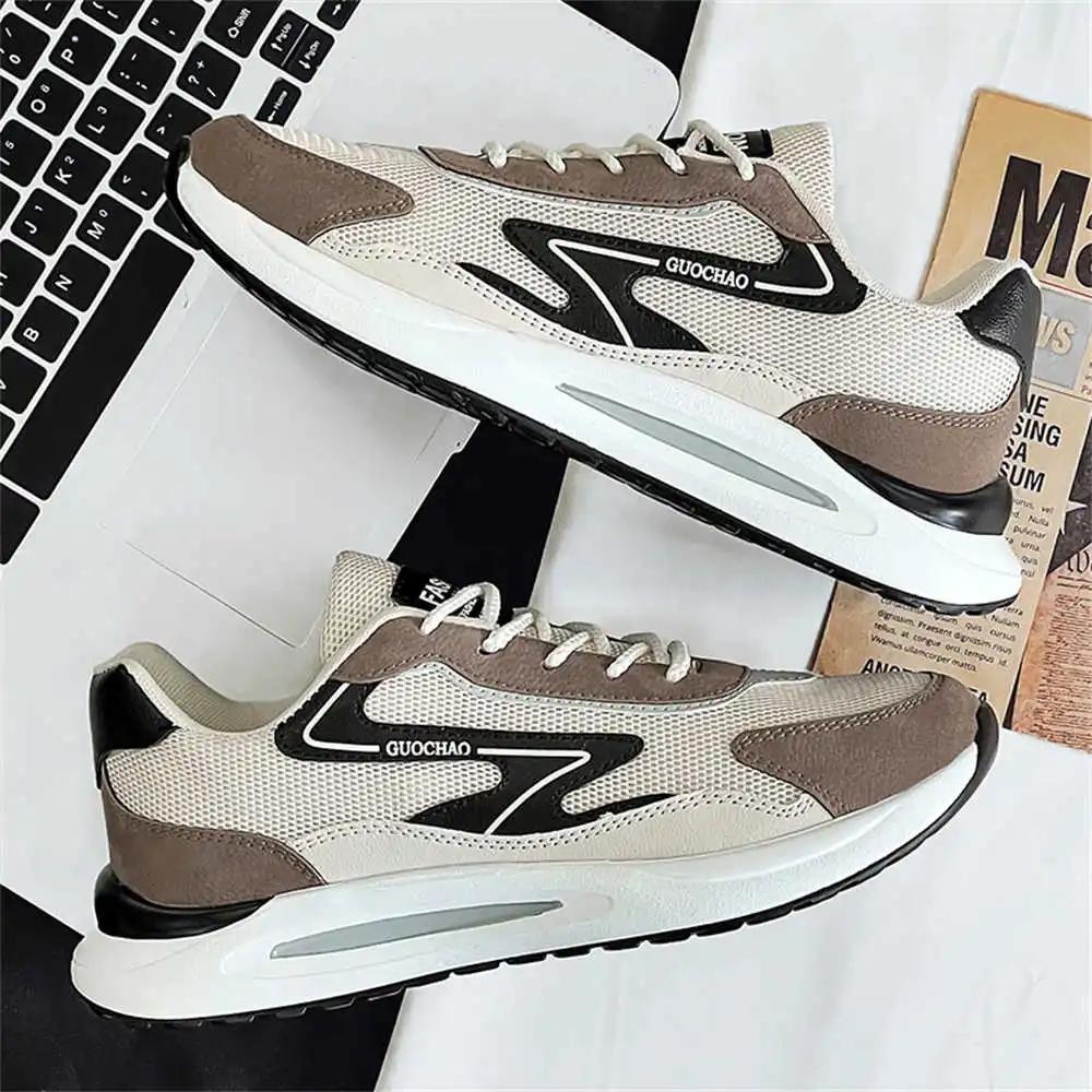 Fashion 44-45 Verdes Purple Sneakers Man Tennis High Tech Silvery Shoes Sports First Degree Brand Luxury Tenisky Real Sneackers