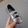 Scarpe da Principessa con Fiocco Autunno 2025: Dolce, Luminoso Pelle Stile Coreano per Bambine