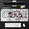 Boys ONE PIECE Leather Mouse Pad Oversized Boys Animation E-sports Game Keyboard Pad Luffy Computer Desk Pad Office Mouse Pad
