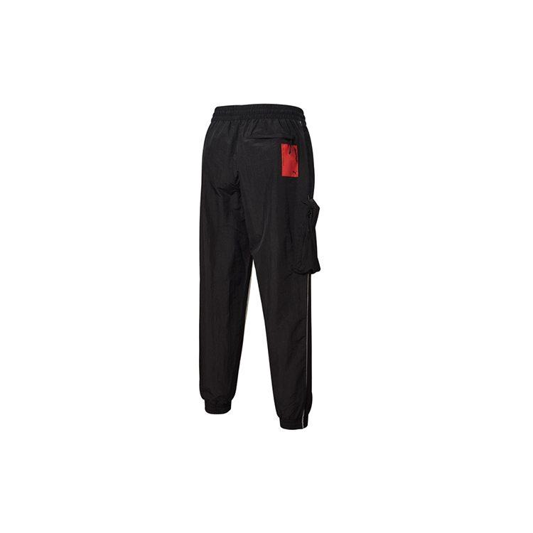 PUMA X ATTEMPT Casual Pants Men's Black Moderate Cargo Pants 598944-01
