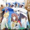 3D Print The Little Busters Anime Bedding Set 3D Printed Suitable For Bedroom Duvet Cover Set With Pillowcases Kids Home Textile