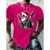 Christmas T-shirt Fun 3D Santa Claus Printed Top T-shirt Dj Men's Clothing Kawaii T-shirt Holiday Leisure Harajuku Colorful Men's Clothing