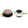 2 Pcs 4 Inch 4 Ohm 300W Treble Speaker For Car Titanium Film Aluminum Modified Car Hifi Horn Tweeter With Capacitance