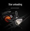 Explosion-Proof Baitcasting Reel: Metal, Versatile Lure Fishing Tackle for Long-Cast and Spinning, Sea Rod Compatible.