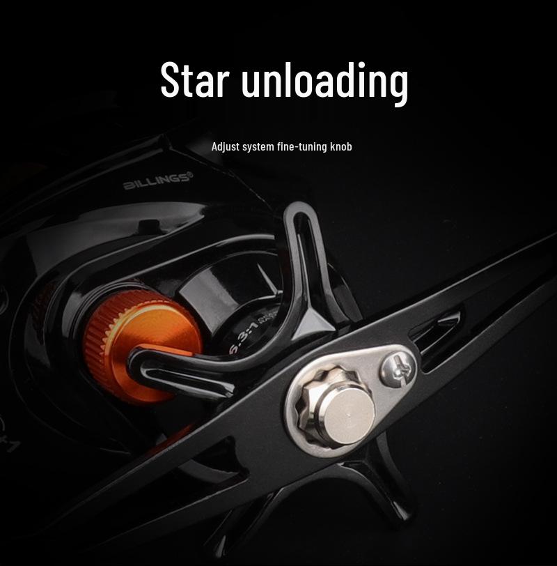 Explosion-Proof Baitcasting Reel: Metal, Versatile Lure Fishing Tackle for Long-Cast and Spinning, Sea Rod Compatible.