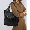 2024 Neue Damenhandtasche, modisch, vielseitig, aus Rindsleder, bedruckt, große Kapazität, Pendler-Umhängetasche
